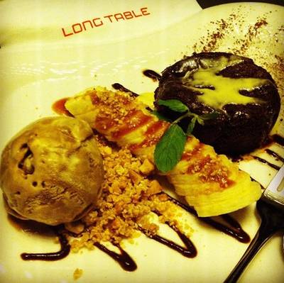 บรรยากาศดี อาหารอร่อย o(^▽^)o ที่ ร้านอาหาร Long Table
