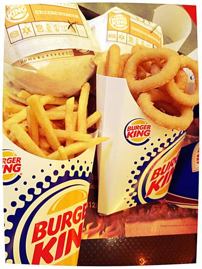 ร้านอาหาร Burger King Siam Paragon