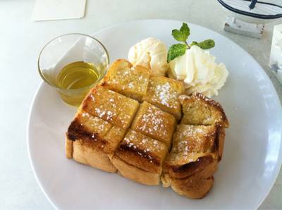 Honey Toast 79.- ที่ ร้านอาหาร The Butterhead