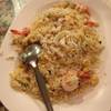 ข้าวผัดกุ้ง+ปู  ที่ ร้านอาหาร สวนอาหารสมพงศ์ ปากน้ำ สมุทรปราการ