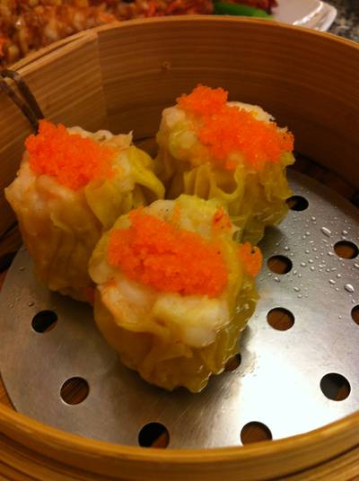 ขนมจีบกุ้ง สดหวานอร่อย ที่ ร้านอาหาร ครัวอาม่า