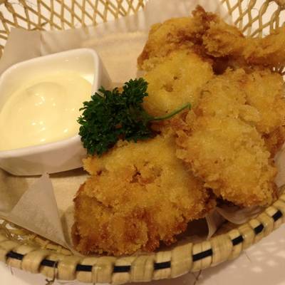 หมึกชุบแป้งทอด ที่ ร้านอาหาร Spaghetti Factory Central ลาดพร้าว