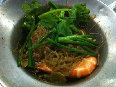 ร้านอาหาร อาเหมย กุ้งอบวุ้นเส้น