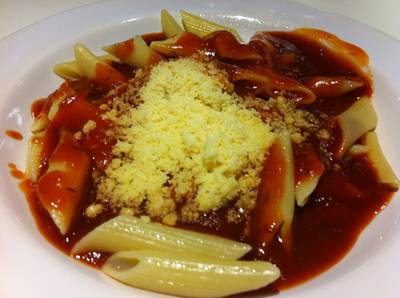 พาสต้าซอสมะเขือเทศ ที่ ร้านอาหาร IKEA บางนา