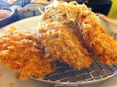 ทงคุตสึหมู ที่ ร้านอาหาร Katsu King K-Village