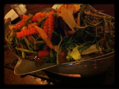 แกงส้มแป๊ะซะปลาช่อนทอด!! ที่ ร้านอาหาร โคขุน ปลาเขื่อน