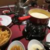 Cheese Fondue ที่ ร้านอาหาร Chesa Swiss Restaurant