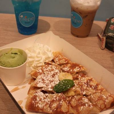 อีกสักภาพค่ะ ไม่เวอร์นะ อร่อยจริงๆ  ที่ ร้านอาหาร Crepe Box Terminal 21