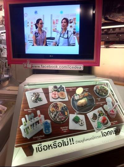 หน้าร้าน ที่ ร้านอาหาร Icedea