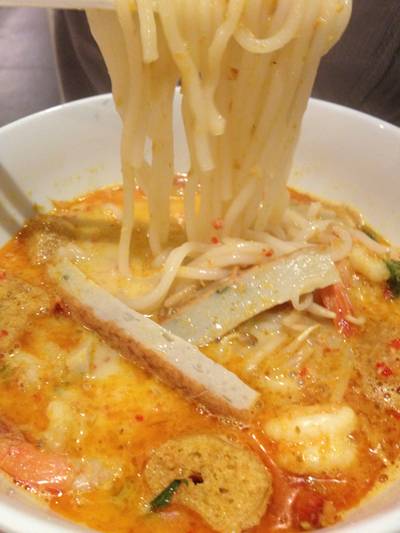 ลักซา ต้มยำน้ำกะทิ ที่ ร้านอาหาร Secret Recipe Terminal 21