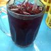 น้ำกระเจี๊ยบ ที่ ร้านอาหาร ร้านก๋วยเตี๋ยวเบรคแตก