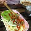 กุ้งแช่สุดแซ่บบบ ที่ ร้านอาหาร อนงค์ ก๋วยเตี๋ยวเรือ