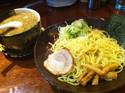 บะหมี่เย็นค่ะ ที่ ร้านอาหาร Bankara Ramen
