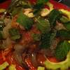 กุ้งแช่น้ำปลาน้ำจิ้มแซ่บเวอร์ ที่ ร้านอาหาร บี เรสโต