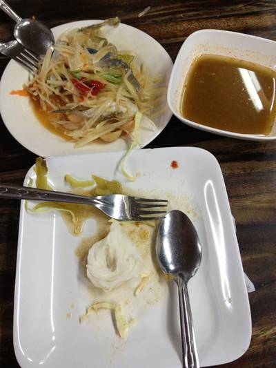 ตอนนี้มากิน ก็ด้นหม้อแล้วนะคะ ^^ ที่ ร้านอาหาร ขนมจีนเทวดา & สเต็ก พระราม 2