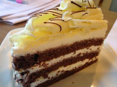 White chocolate หวานเจี้ยบ ที่ ร้านอาหาร Secret Garden สาทร