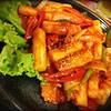 ต๊อก โบ กี ที่ ร้านอาหาร Sukishi Charcoal Grill Central Rama 9