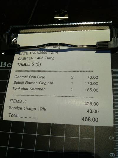 ร้านอาหาร Ramen Suteiji