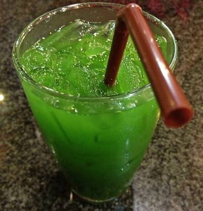 น้ำกีวี่ ฟรีจร้าาา ที่ ร้านอาหาร Santa Fe' Steak มาบุญครอง