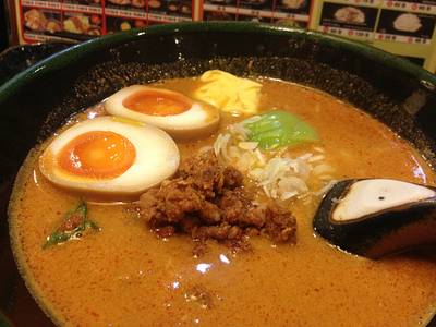 ราเมงซุปงา ที่ ร้านอาหาร Tomato Noodle
