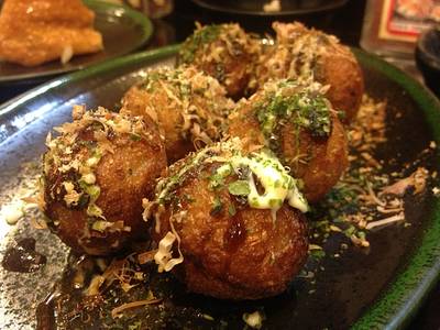 ทาโกะยากิ ที่ ร้านอาหาร Tomato Noodle