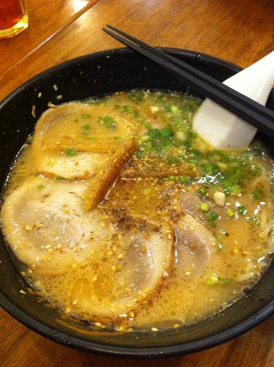 Chashumen ที่ ร้านอาหาร Basaraka Ramen The Nine