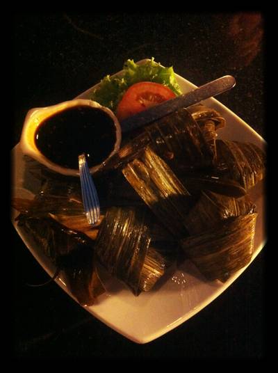 Chicken With Pandon Leaf ที่ ร้านอาหาร สุภัทรา บาย เดอะ ซี