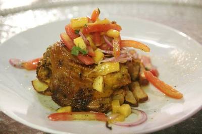 Chicken Mango Salsa  ที่ ร้านอาหาร Aree Alley
