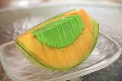 Melon Panna Cotta ที่ ร้านอาหาร Aree Alley
