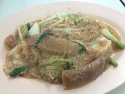 สุกี้แห้ง ที่ ร้านอาหาร ส สุกี้ เจริญนคร
