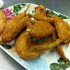 ปีกไก่ทอดน้ำปลา ที่ ร้านอาหาร ซ้งเป็ดพะโล้ 