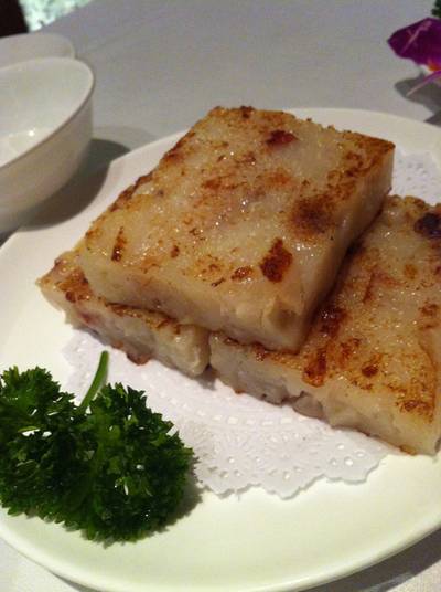 ขนมผักกาด ที่ ร้านอาหาร Crystal Jade Golden Palace Siam Paragon