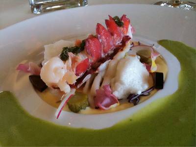 Special Menu- Lobster ที่ ร้านอาหาร Le Normandie