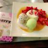 พานาคอตต้า ชุ่มลิ้น ^^ ที่ ร้านอาหาร iberry Cafe Avenue รัชโยธิน