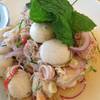 พล่าหอยเชลล์ ที่ ร้านอาหาร พริกหอม