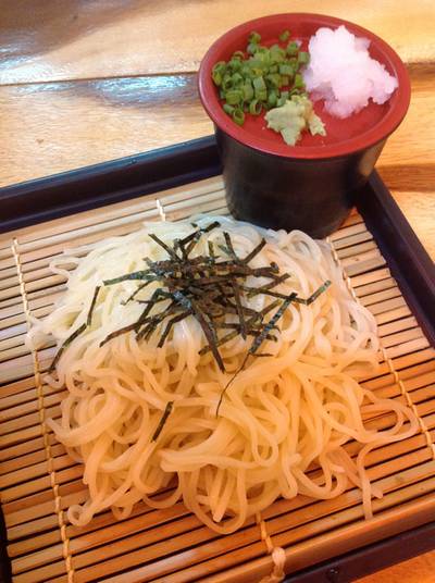 ซารุราเมน >> คอหมี่เย็นไม่ควรพลาด ที่ ร้านอาหาร คิวซัง ราเมน