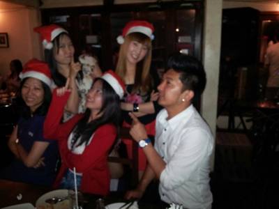 Merry X'mas ที่ ร้านอาหาร Olive Keeper