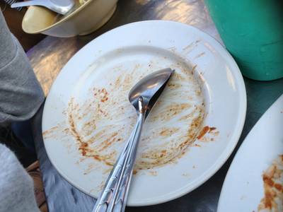 ไม่มีเหลือ ^^ ที่ ร้านอาหาร ร้านสุณีข้าวหมูแดง