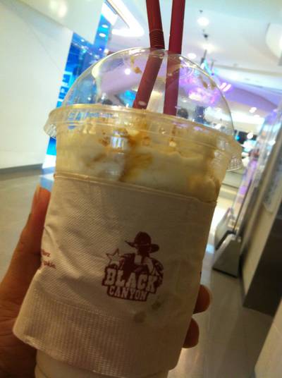 เมนูของแหม่มค่ะ ที่ ร้านอาหาร Black Canyon Coffee Central พระราม 9