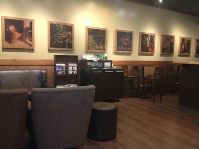 ในร้าน ที่ ร้านอาหาร Starbucks