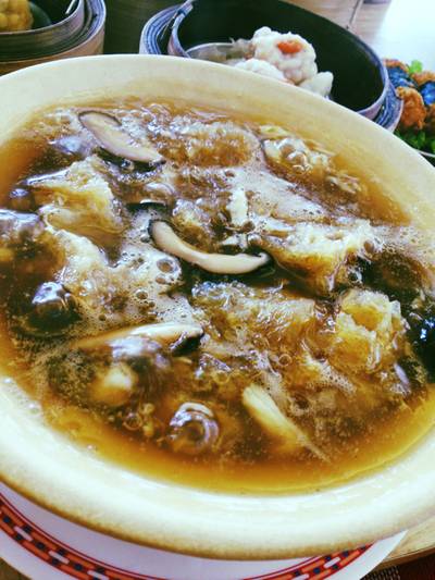 กระเพาะปลาเนื้อปู ที่ ร้านอาหาร ภัตตาคารแวร์ซายน์ ถนนจรัญสนิทวงศ์