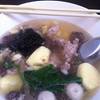 ต้มเลือดหมูอร่อยๆ ที่ ร้านอาหาร โจ๊กนายจั๊ว สาขา 1