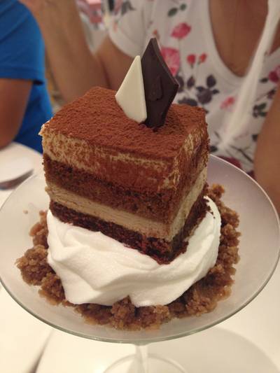 ทีรามิสุพาเฟ่ต์ ที่ ร้านอาหาร sfree เซ็นทรัล แจ้งวัฒนะ
