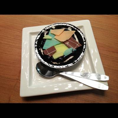 Blueberry Cheeze Oreo Pie ที่ ร้านอาหาร บ้านหญิง สยามสแควร์