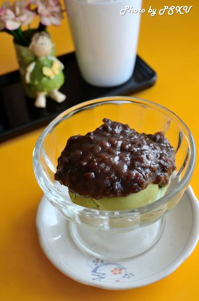 ไอศครีมชาเขียวถั่วแดง 89 บาท ที่ ร้านอาหาร Sushi Boy Park Town in town 