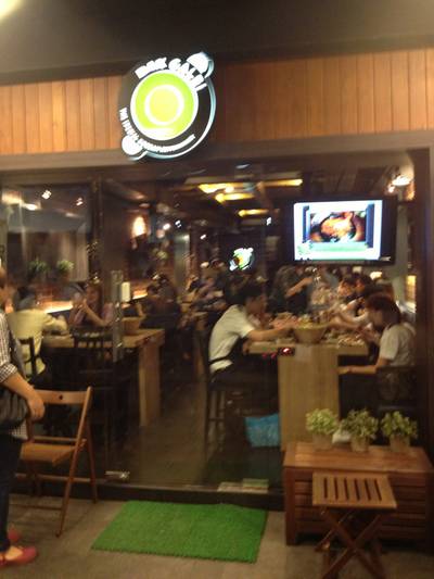 หน้าร้าน ที่ ร้านอาหาร Dak Galbi Korean Rastaurant