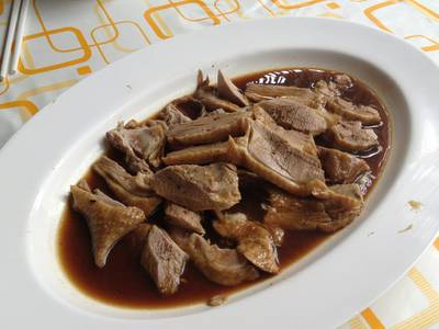 เป็ดพะโล้ ที่ ร้านอาหาร โต๋วโภชนา