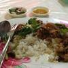 ข้าวขาหมูอร่อยมาก เนื้อหมูนุ่ม รสชาดดี  ที่ ร้านอาหาร Ice manias
