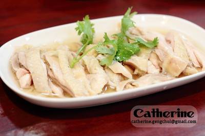 ไก่แช่เหล้า ที่ ร้านอาหาร Ting Tai Fu