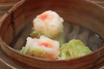 ขนมจีบกุ้ง ฮั่วเซ่งฮง เยาวราช  ที่ ร้านอาหาร ฮั่วเซ่งฮง เยาวราช